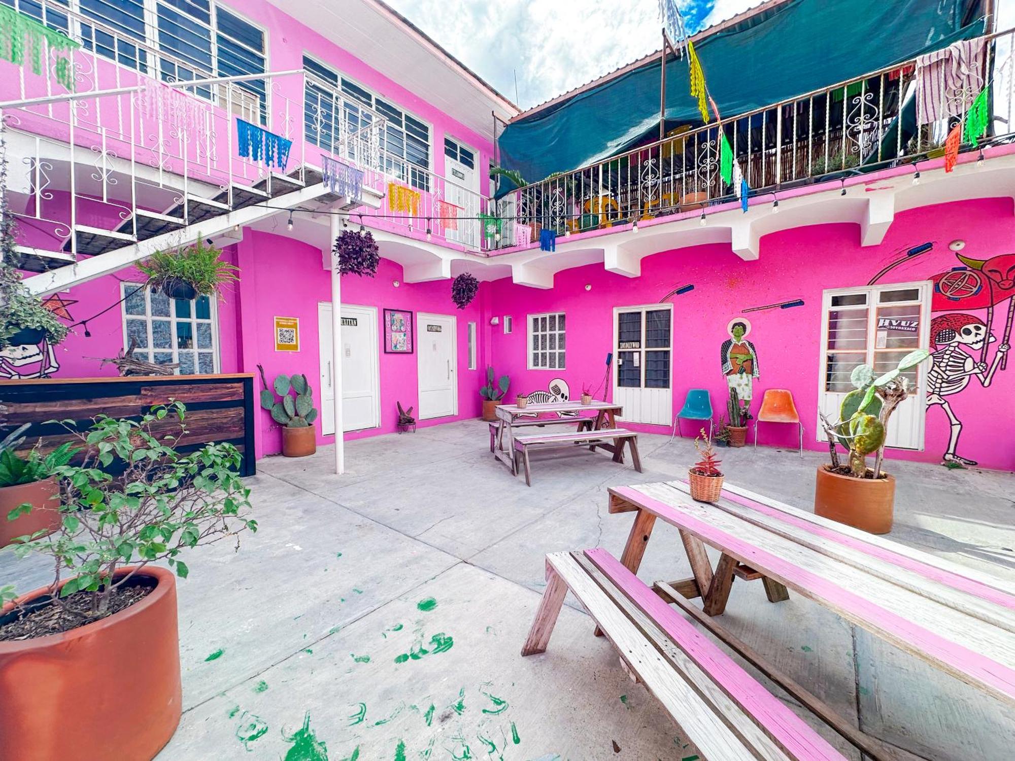 Habitaciones Hvuz, Centro Oaxaca Exteriör bild